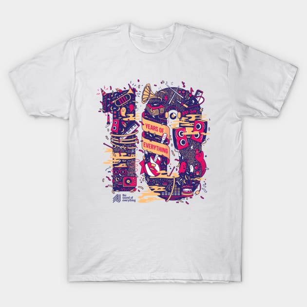 ten years hip-hop rap T-Shirt by LaRaf97